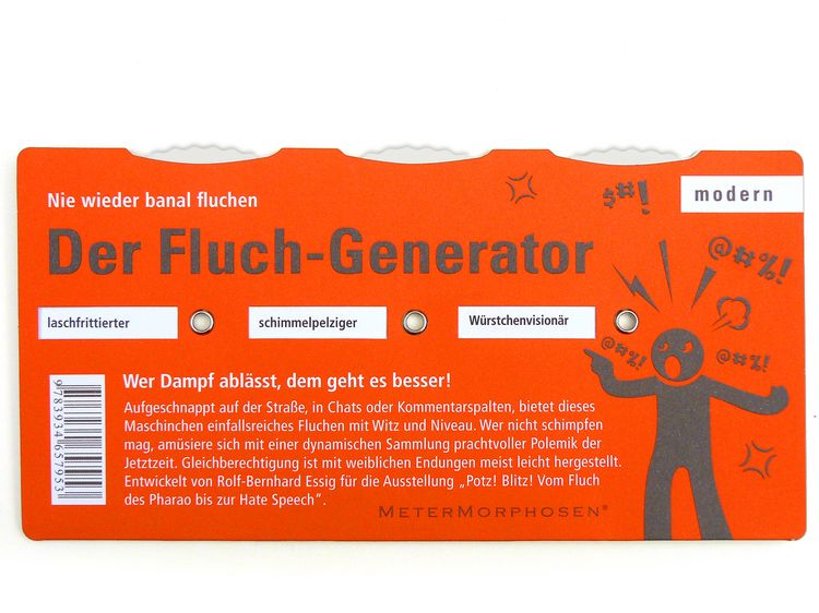 Produktbild: Der Fluch-Generator. Nie wieder banal fluchen