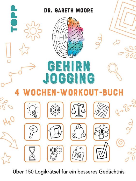 Produktbild: Gehirnjogging - 4 Wochen-Workout-Buch