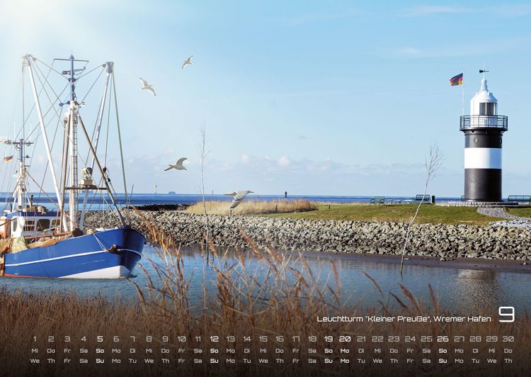Produktbild: Nordsee &ndash; K&uuml;stenzauber - 2027 - Kalender DIN A2
