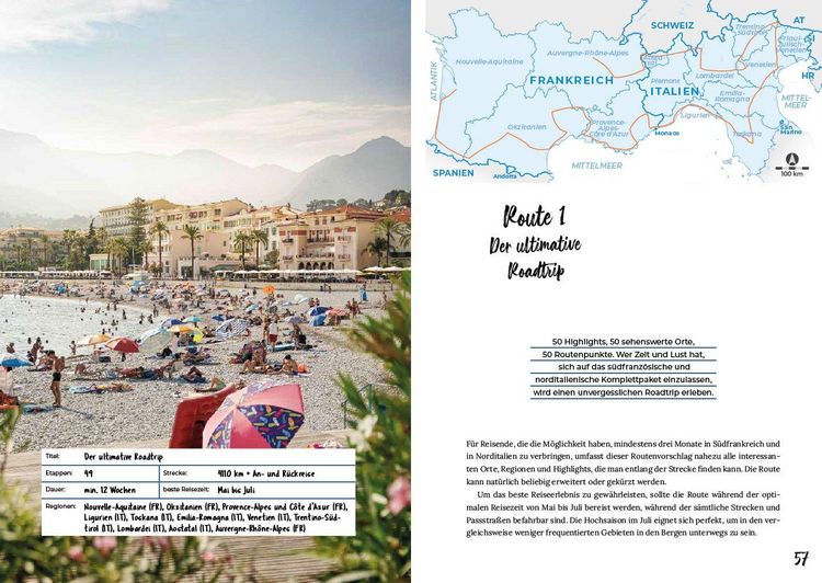 Produktbild: Reise Know-How Roadtrip Handbuch S&uuml;dfrankreich & Norditalien