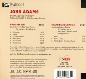 Produktbild: Absolute Jest/Grand Pianola Music