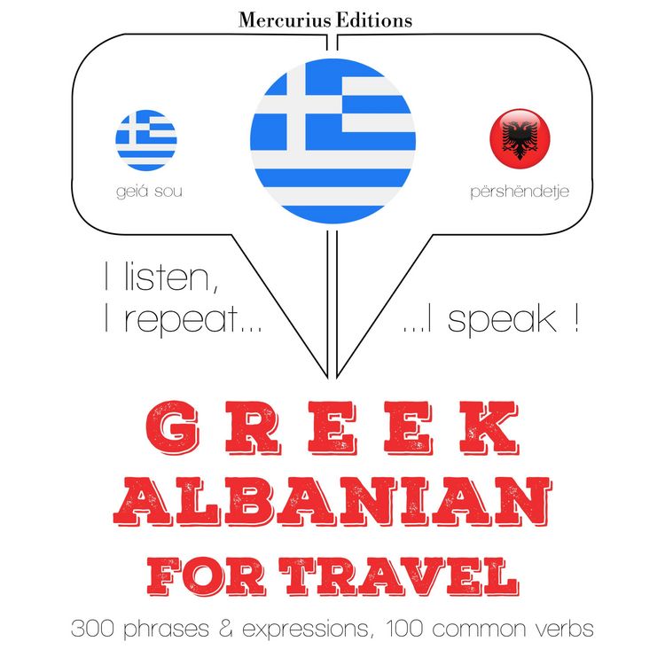 Produktbild: Travel words and phrases in Albanian