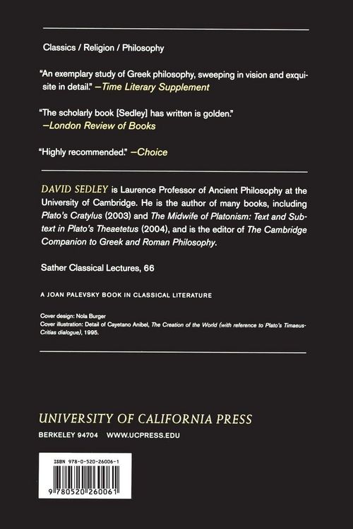 Produktbild: Creationism and Its Critics in Antiquity