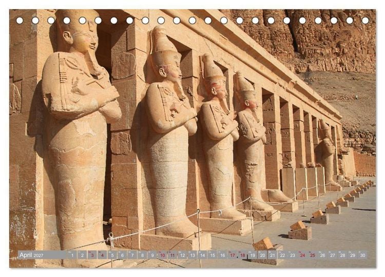 Produktbild: Unterwegs in &Auml;gypten - &uuml;ber Kairo nach Assuan (Tischkalender 2027 DIN A5 quer), CALVENDO Monatskalender