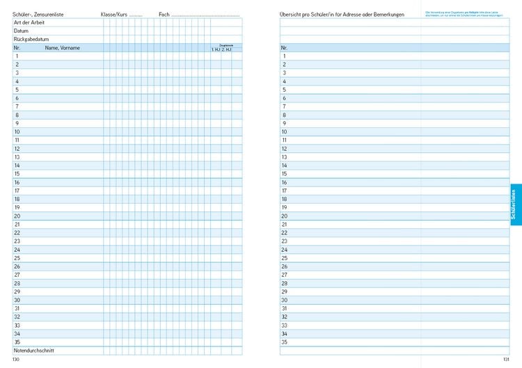 Produktbild: Lehrerkalender - Planer f&uuml;r Lehrerinnen und Lehrer 2026/27