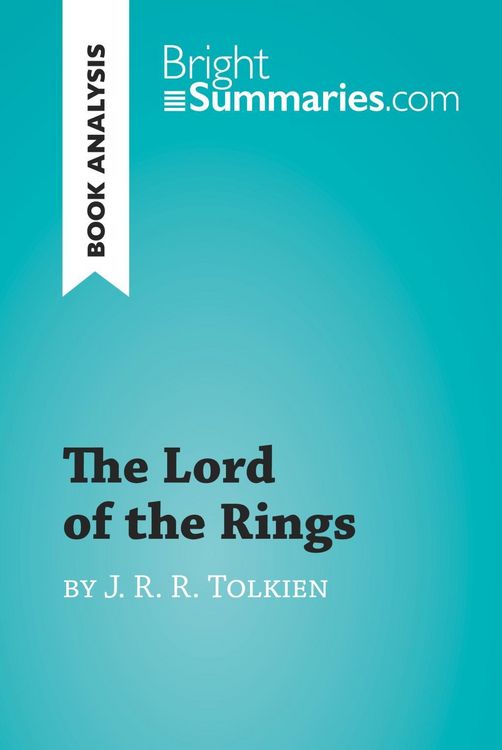 Produktbild: The Lord of the Rings by J. R. R. Tolkien (Book Analysis)