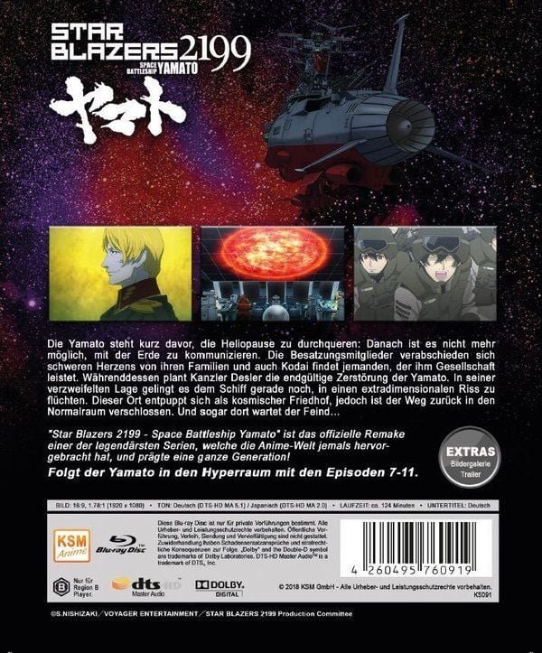 Produktbild: Star Blazers 2199 - Space Battleship Yamato - Volume 2 - Episode 07-11