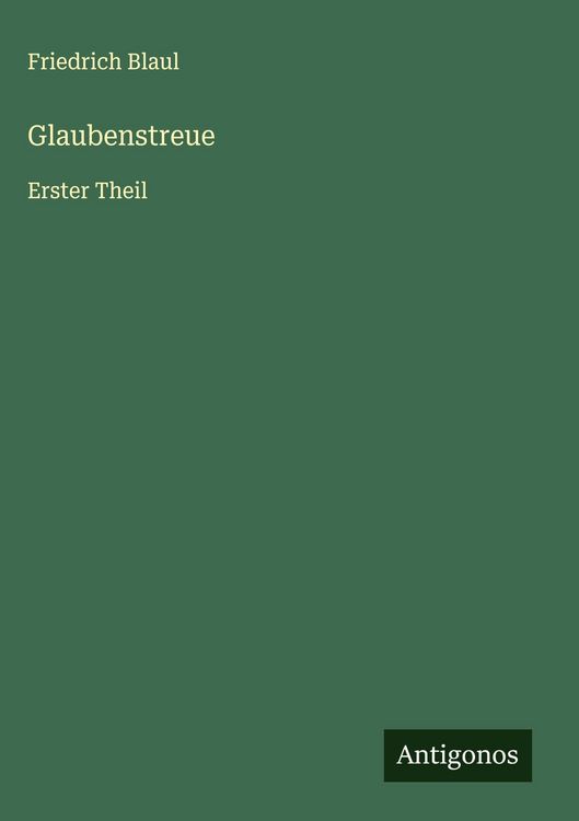Produktbild: Glaubenstreue