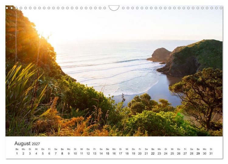 Produktbild: Naturschauspiel Neuseeland (Wandkalender 2027 DIN A3 quer), CALVENDO Monatskalender
