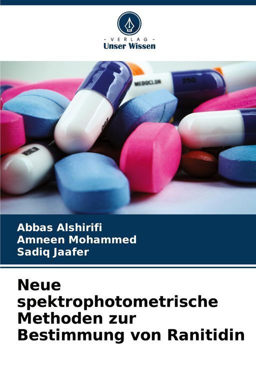 Produktbild: Neue spektrophotometrische Methoden zur Bestimmung von Ranitidin