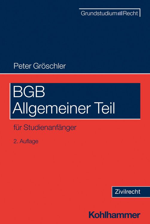 Produktbild: BGB Allgemeiner Teil