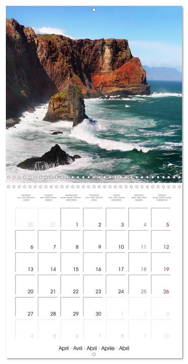 Produktbild: Madeira, Beauty of Nature (Wall Calendar 2026 12 &times; 12 Inch) CALVENDO 12 Month Wall Calendar
