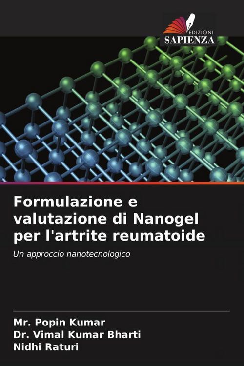 Produktbild: Formulazione e valutazione di Nanogel per l'artrite reumatoide