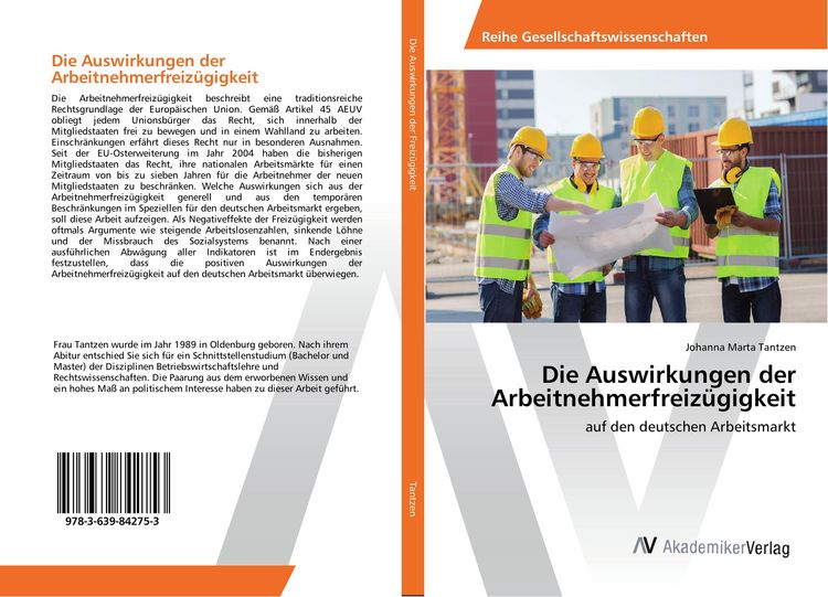 Produktbild: Die Auswirkungen der Arbeitnehmerfreiz&uuml;gigkeit