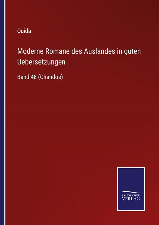 Produktbild: Moderne Romane des Auslandes in guten Uebersetzungen