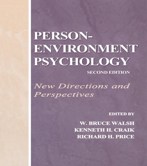 Produktbild: Person-Environment Psychology