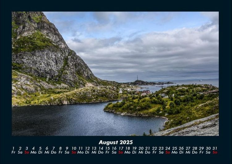 Produktbild: Bergige Welten 2025 Fotokalender DIN A4