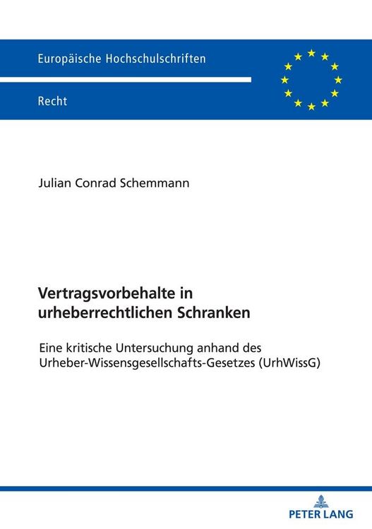 Produktbild: Vertragsvorbehalte in urheberrechtlichen Schranken