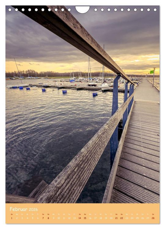 Produktbild: Cospudener See (Wandkalender 2026 DIN A4 hoch), CALVENDO Monatskalender