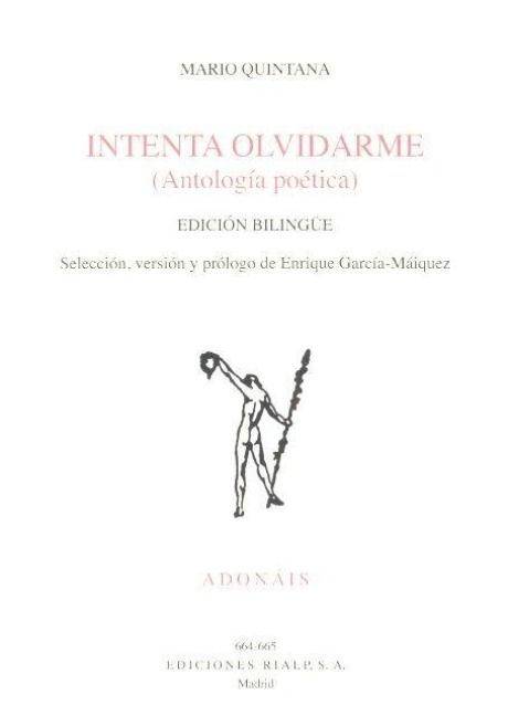 Produktbild: Intenta olvidarme : antolog&iacute;a