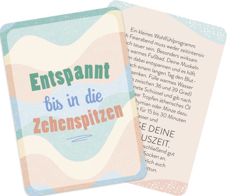 Produktbild: Impulskarten: Less stress &ndash; 50 Impulse f&uuml;r mehr Entspannung und Gelassenheit
