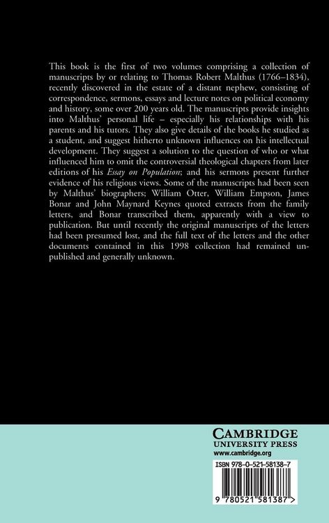 Produktbild: T. R. Malthus
