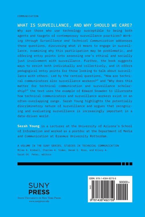 Produktbild: Working through Surveillance and Technical Communication