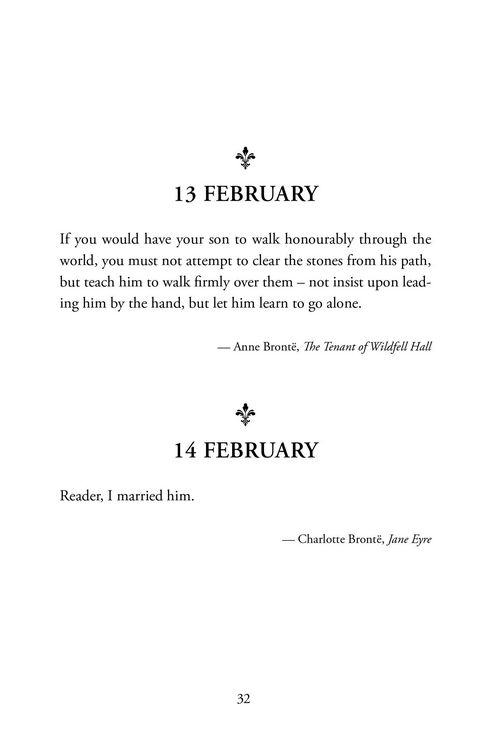 Produktbild: The Bront&euml;s for Every Day of the Year