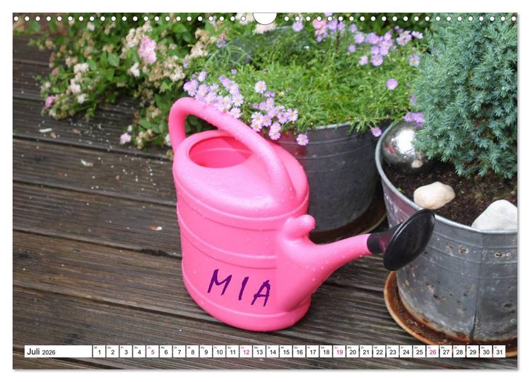Produktbild: MIA - Namenskalender (Wandkalender 2026 DIN A3 quer), CALVENDO Monatskalender