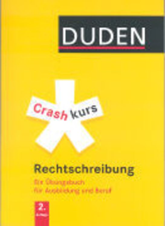 Produktbild: Crashkurs Rechtschreibung