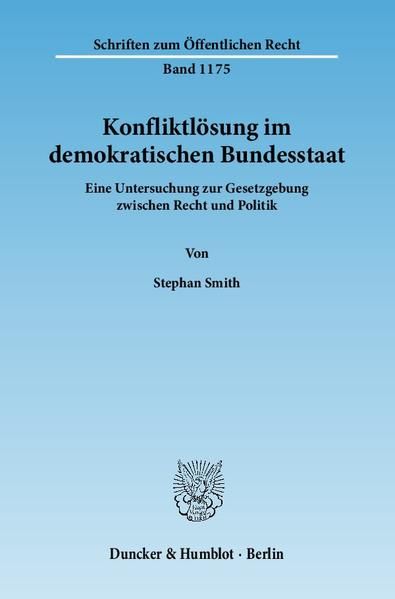 Produktbild: Konfliktl&ouml;sung im demokratischen Bundesstaat.