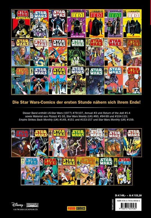 Produktbild: Star Wars Comics: Classic Collection (Deluxe Hardcover)