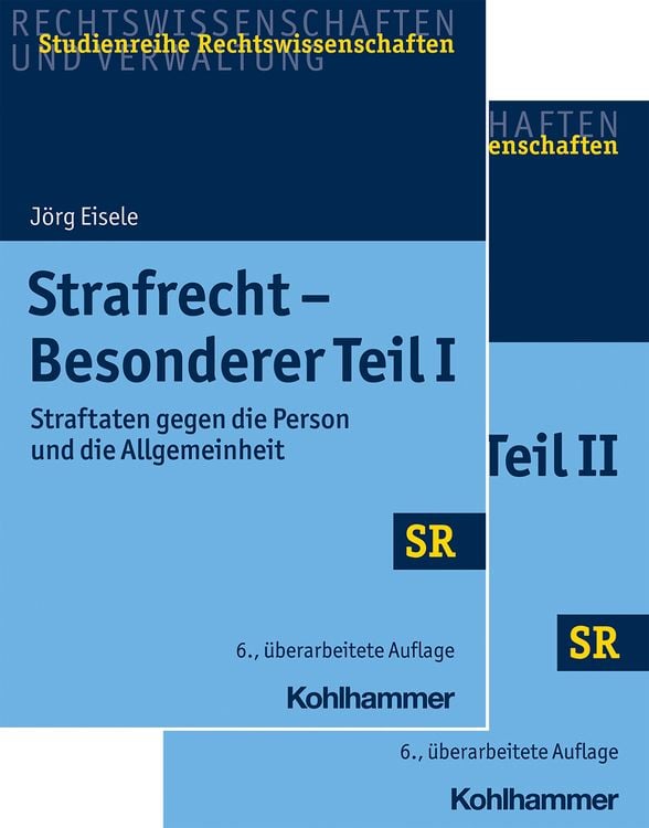 Produktbild: Strafrecht - Besonderer Teil I + Besonderer Teil II - Paket
