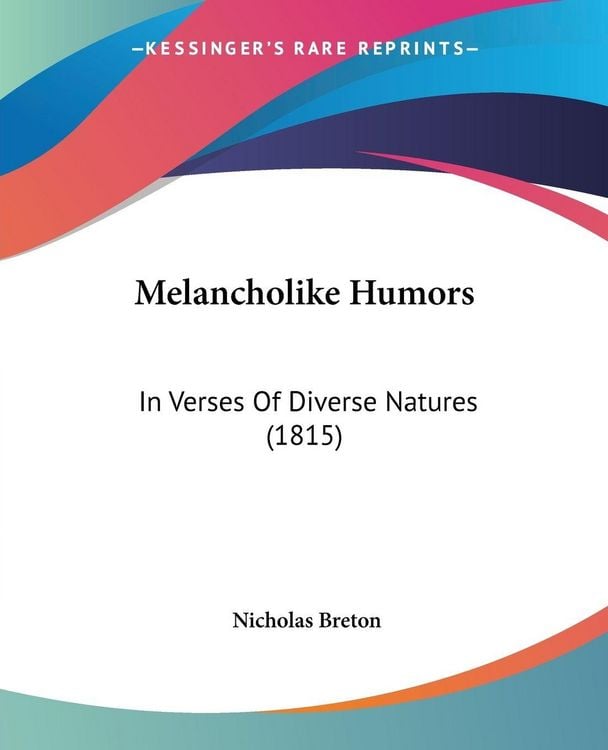 Produktbild: Melancholike Humors