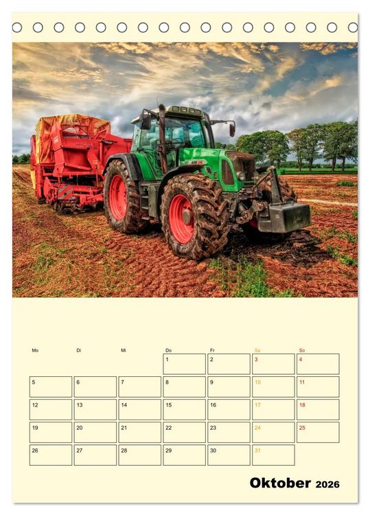 Produktbild: Landwirtschaft - digital in die Zukunft (Tischkalender 2026 DIN A5 hoch), CALVENDO Monatskalender