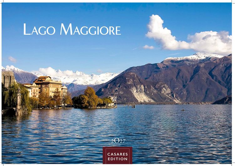 Produktbild: Lago Maggiore Kalender 2027 &ndash; Wandkalender | Fotokalender Italien 24x35 cm - mit 12 traumhaften Motiven