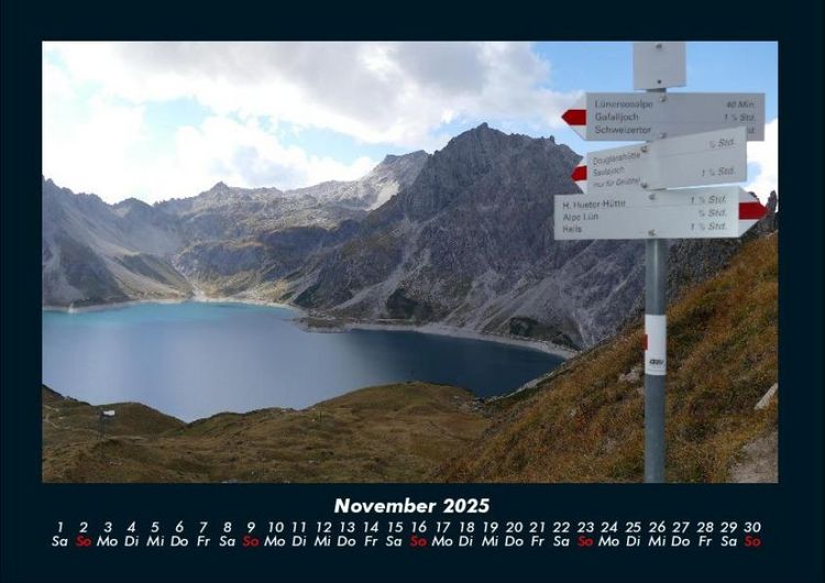 Produktbild: Die Seen der Erde 2025 Fotokalender DIN A4