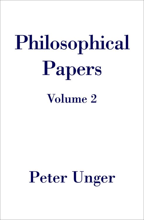 Produktbild: Philosophical Papers