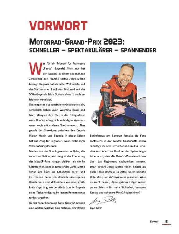 Produktbild: Motorrad-WM 2023