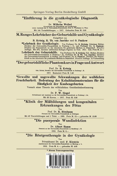Produktbild: Die Operative Behandlung des Prolapses Mittelst Interposition und Suspension des Uterus