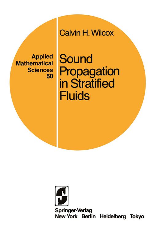 Produktbild: Sound Propagation in Stratified Fluids