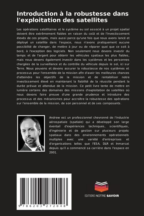 Produktbild: Introduction &agrave; la robustesse dans l'exploitation des satellites
