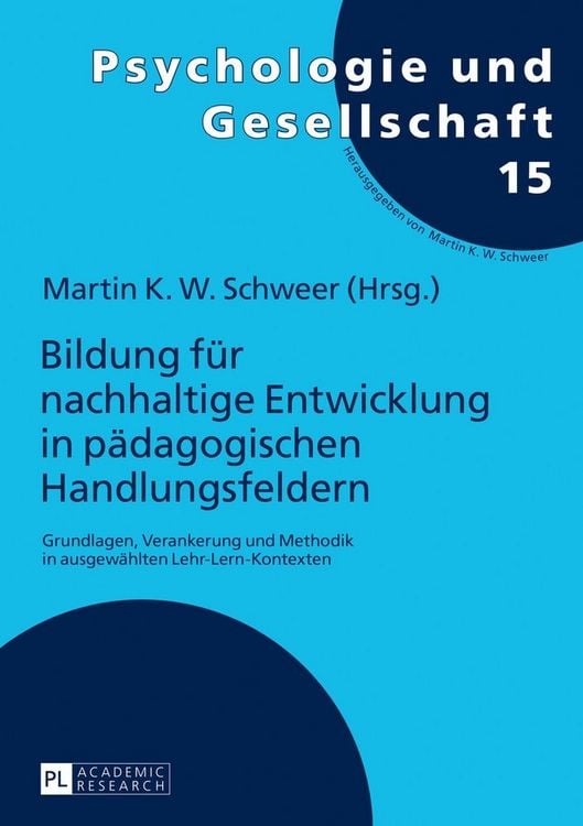Produktbild: Bildung f&uuml;r nachhaltige Entwicklung in p&auml;dagogischen Handlungsfeldern