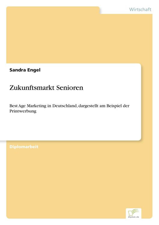 Produktbild: Zukunftsmarkt Senioren
