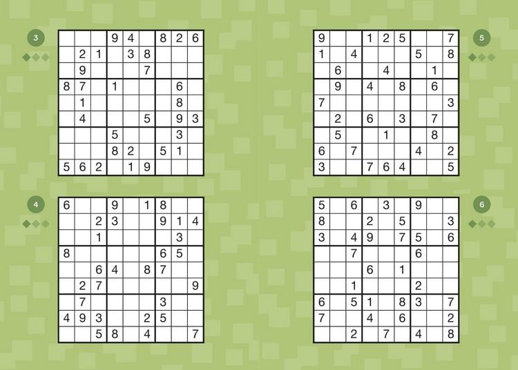 Produktbild: 365 Sudokus in 3 Schwierigkeitsstufen