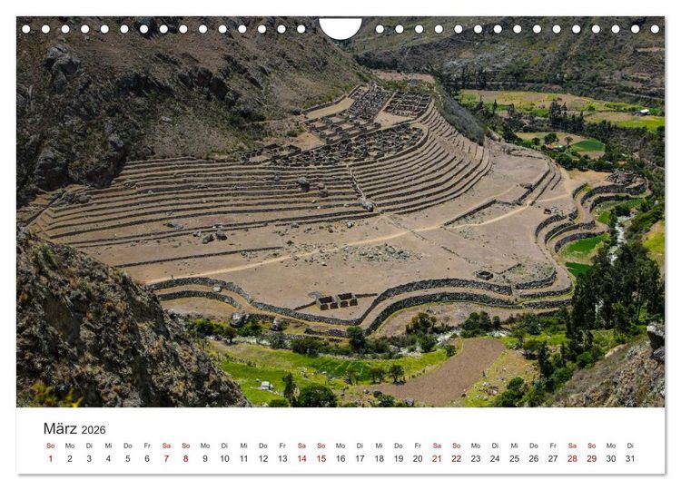 Produktbild: Macchu Picchu (Wandkalender 2026 DIN A4 quer), CALVENDO Monatskalender
