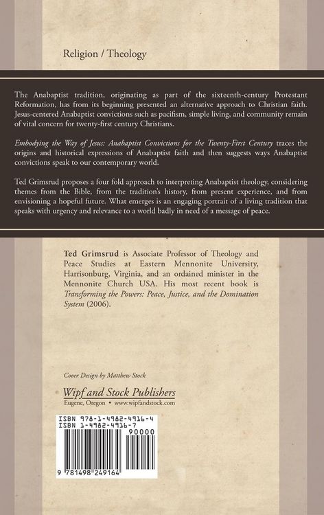 Produktbild: Embodying the Way of Jesus