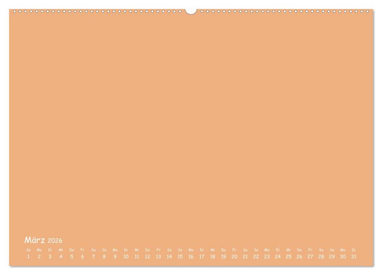 Produktbild: Regenbogen Kinder Bastelkalender - Zum Selbstgestalten - DIY Kreativ-Kalender (Wandkalender 2026 DIN A2 quer), CALVENDO Monatskalender