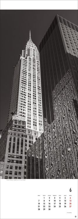 Produktbild: New York Vertical Kalender 2027