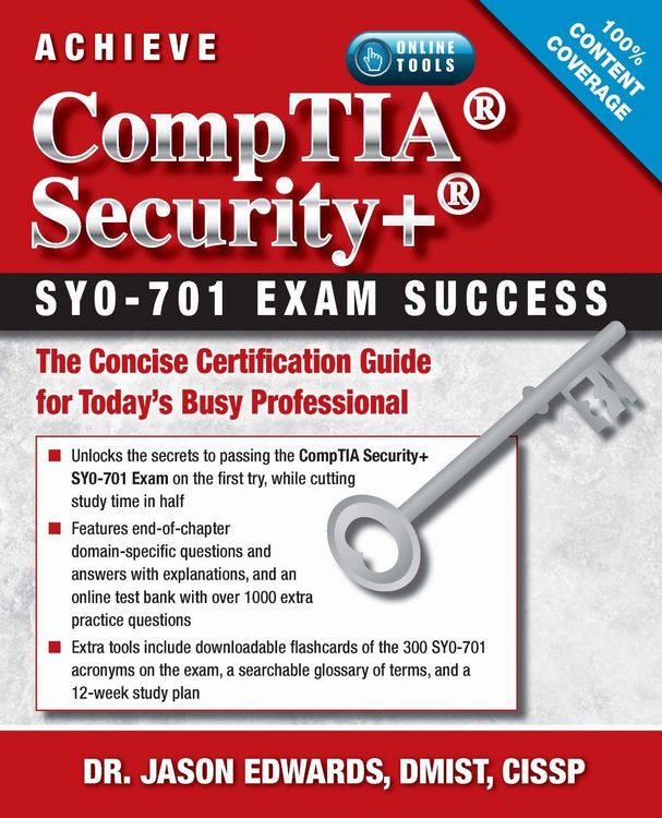 Produktbild: Achieve Comptia Security+ Sy0-701 Exam Success